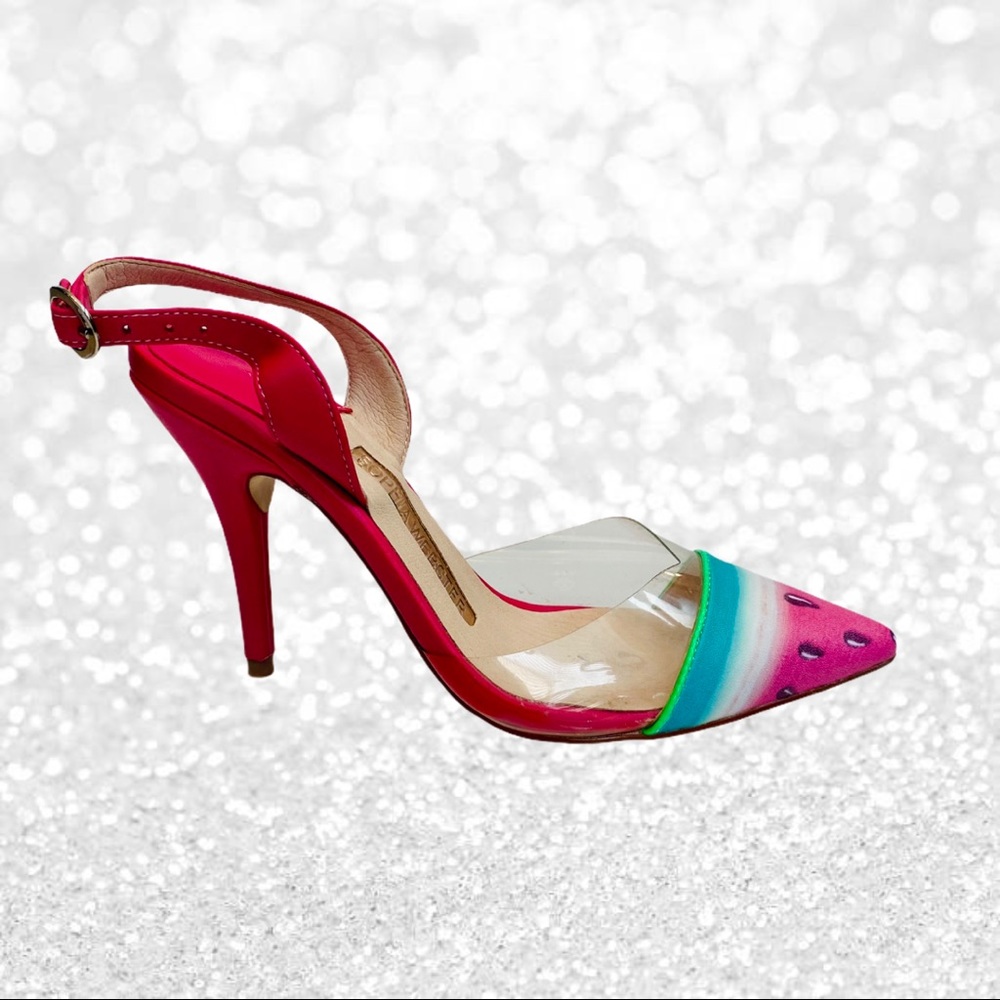 Sophia Webster Daria Watermelon Slingback Pump